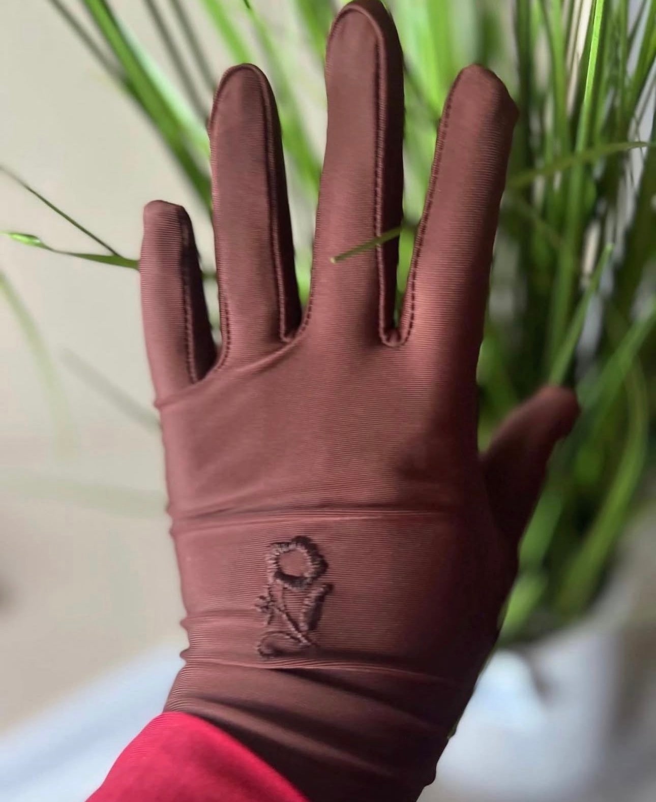 Short gloves (Brown)