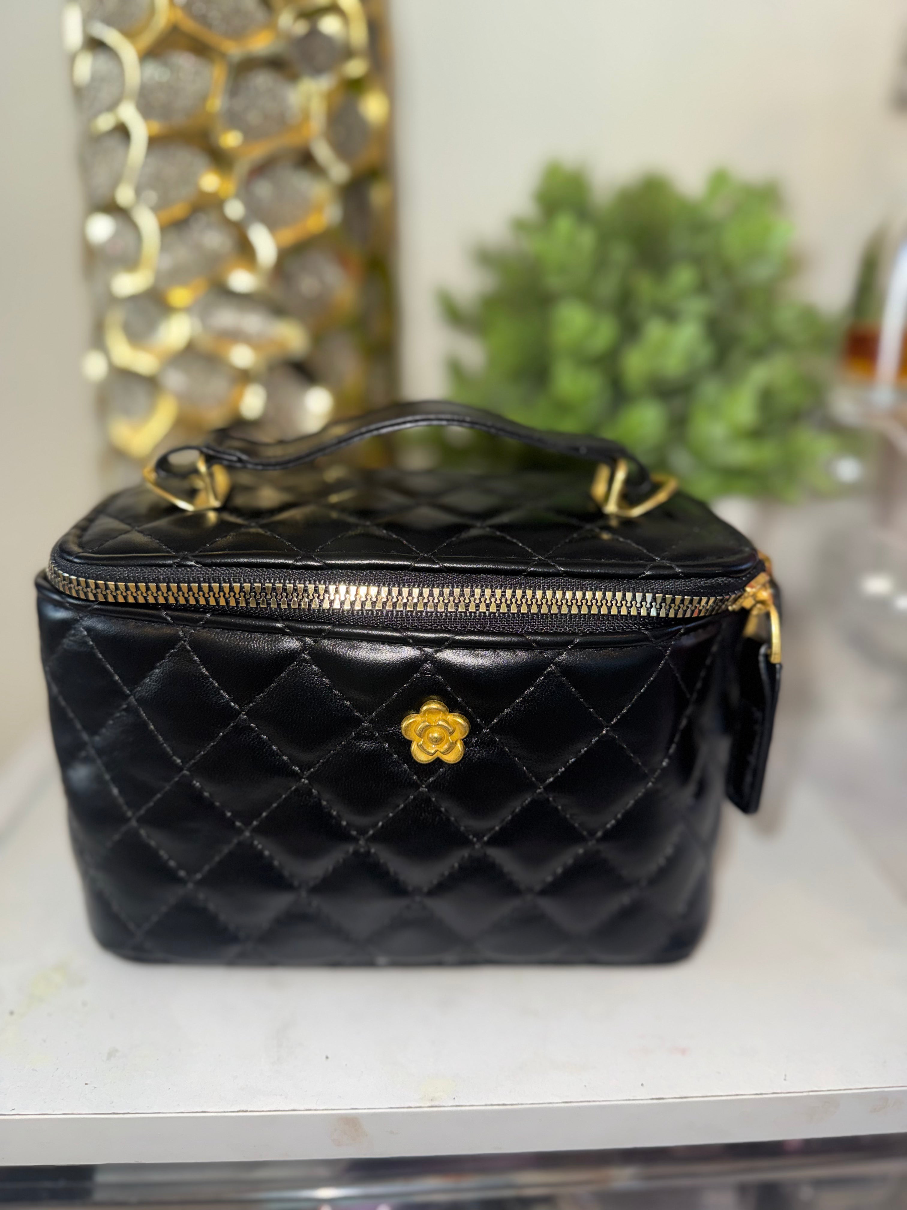 Vanity case bag (Black)