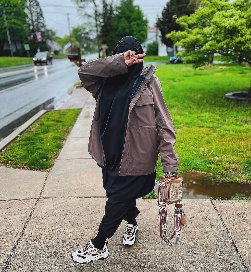 2 pc Jilbab with Harem Pants