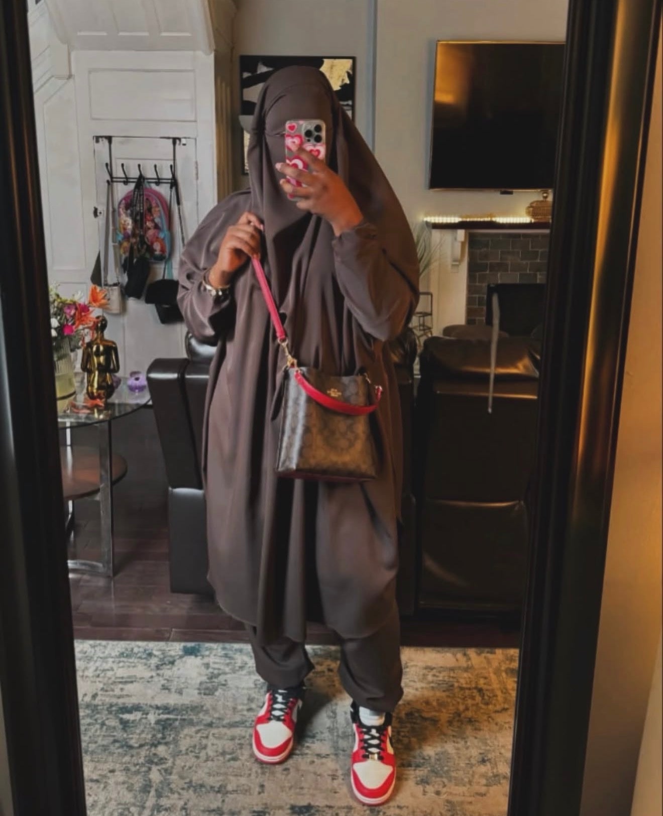 2 pc Jilbab with Harem Pants